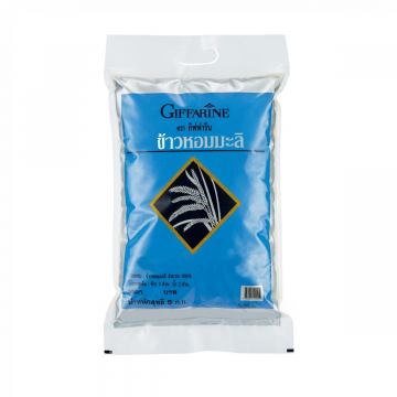 ข้าวหอมมะลิชั้น1(ดีพิเศษ)(ตรากิฟฟารีน)ขนาด5กิโลกรัม